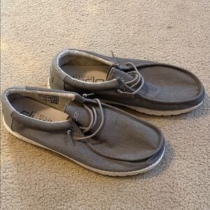 Hey Dude Men's Charcoal Loafers